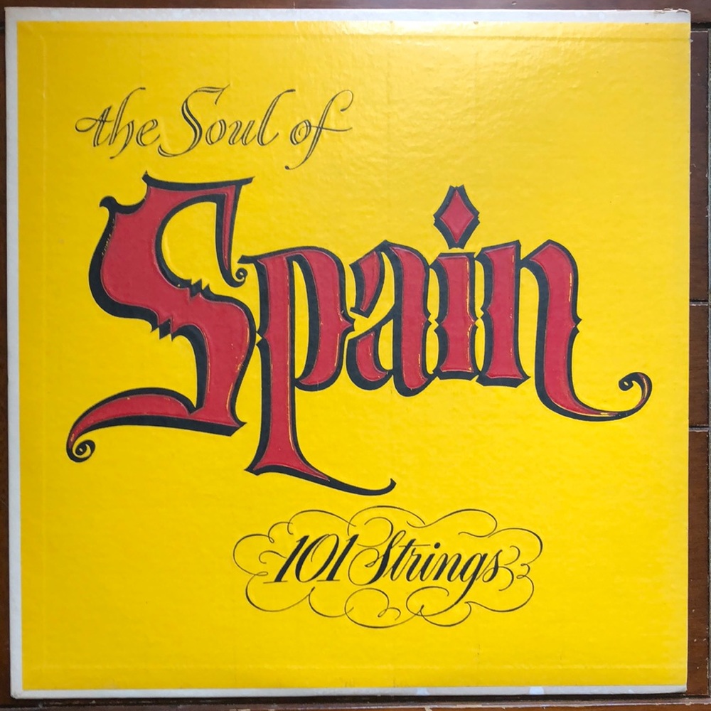 101 Strings The Soul Of Spain Vinyl Lp '58